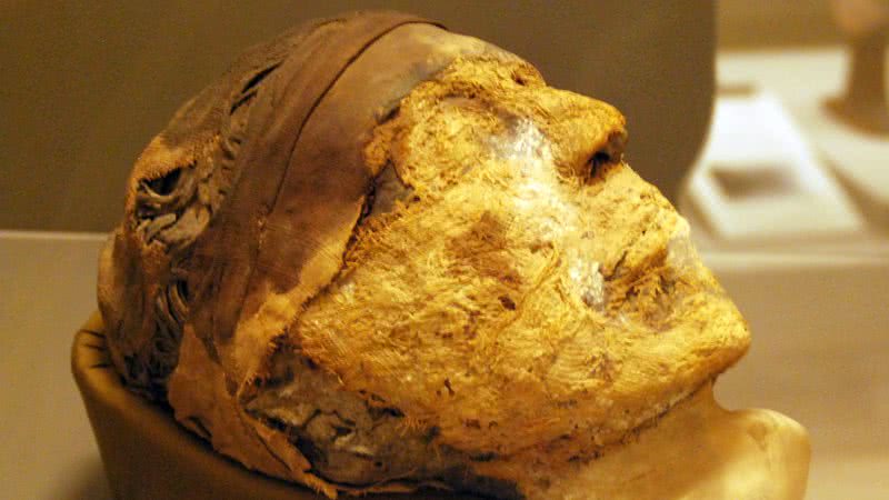 A misteriosa cabeça da múmia - Wikimedia Commons