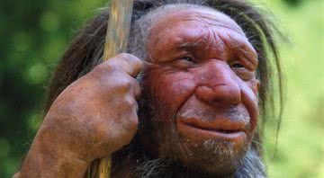Representação de neandertal - Neanderthal-Museum via Wikimedia Commons