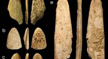 As ferramentas usadas pelos neandertais feitas de ossos - Divulgação/Departamento de Antropologia da Universidade da Califórnia