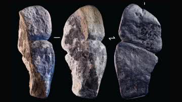 Pedra em formato fálico encontrada na Mongólia - Divulgação/Universidade de Bourdeux