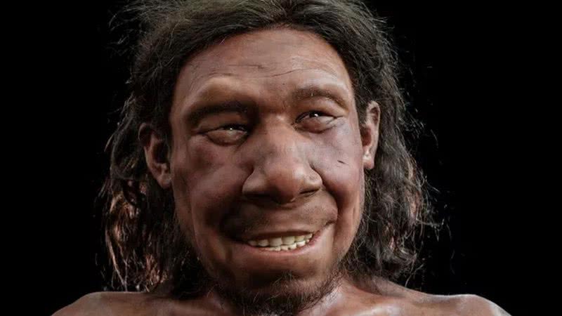 Reconstrução facial do neandertal Krijn - Divulgação/Servaas Neijens