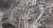 Restos mortais encontrados no Líbano - Divulgação/PLOS ONE/R. Mikulski /DGA