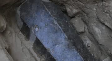 Sarcófago descoberto no Egito em 2018 - Divulgação/Ministério de Antiguidades do Egito