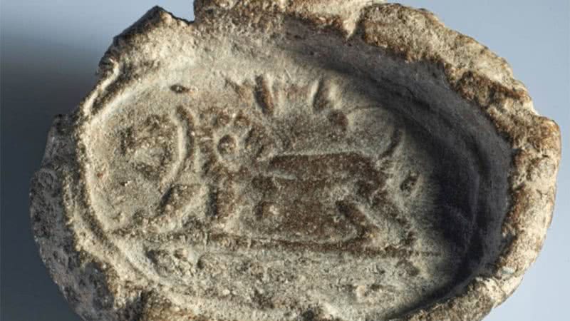 O selo mais antigo já descoberto em Israel - Divulgação - Universidade Ben-Gurion do Negev