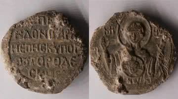 Selo encontrado em antigo mosteiro russo - Divulgação/Instituto de Arqueologia da Academia Russa de Ciências