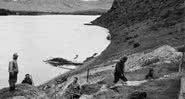 Escavação de 1976 nas proximidades do Lago Baikal, na Sibéria - Divulgação