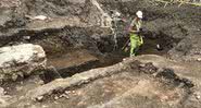 Local onde os fósseis humanos foram encontrados - Divulgação