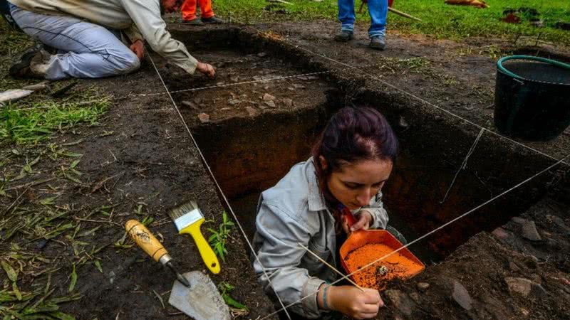 Sítio arqueológico encontrado em São José dos Campos - Divulgação/Lucas Lacaz Ruiz/ Arquivo pessoal