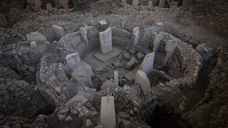 Fotografia do Göbekli Tepe, o templo mais antigo já descoberto - Getty Images