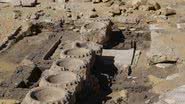 Templo descoberto em Abu Ghorab, no Egito - Divulgação/Facebook/Ministério do Turismo e Antiguidades do Egito