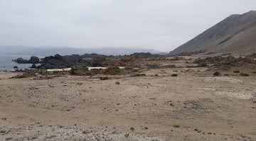 Fotografia do deserto de Atacama, onde os vestígios do episódio foram encontrados - Divulgação/ Universidade de Southampton