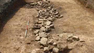 Ruínas da torre escavada - Divulgação/ Pre-Construct Archaeology