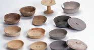 Alguns dos artefatos encontrados no Japão - Divulgação/Instituto Nacional de Pesquisa de Propriedades Culturais de Nara
