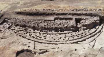 Fotografia da escavação em andamento. - Divulgação/ Era Arqueologia S.A. Empresa