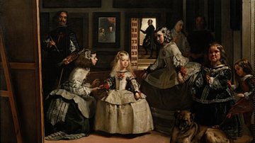 Recorde de quadro 'As Meninas' (1656), do pintor espanhol Diego Velázquez - Foto por Museo Nacional del Prado pelo Wikimedia Commons