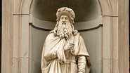 Estátua de Leonardo da Vinci em Florença, na Itália - Peter K. Burian/Creative Commons