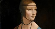 Pintura Dama com Arminho de Leonardo da Vinci - Domínio Público