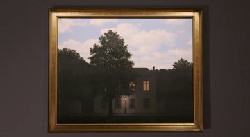 Pintura 'L'empire des lumieres' em quadro - Divulgação / YouTube / Sotheby's