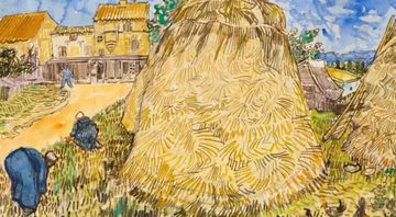 'Meules de blé', de 1888 - Divulgação/Christie's Images