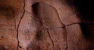 Arte rupestre nas paredes da caverna Font Major - Generalitat de Catalunya