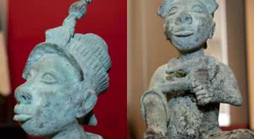Suposto artefato apreendido no México - National Institute of Anthropology and History