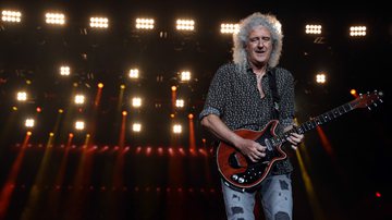 Brian May, lendário guitarrista do Queen - Getty Images