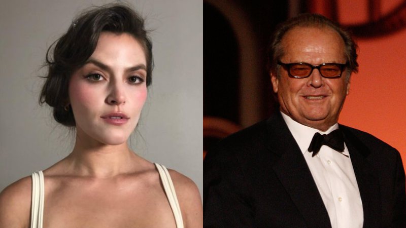 Tessa Gourin e Jack Nicholson, respectivamente - Reprodução/Instagram / Getty Images