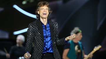Mick Jagger, vocalista da banda de rock britânica The Rolling Stones - Getty Images
