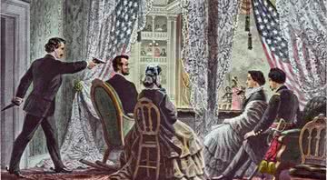 Ilustração retratando morte de Abraham Lincoln - Wikimedia Commons
