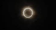 Eclipse observado no Japão em 2012 - Getty Images
