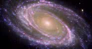 Imagem meramente ilustrativa da Galáxia M81 detectado por telescópio - Divulgação/NASA