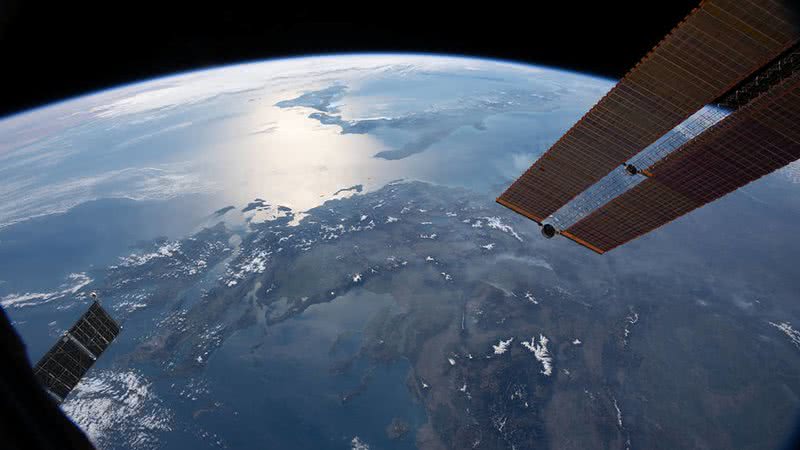 O planeta Terra visto do espaço - International Space Station/ NASA