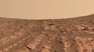 Foto da superfície marciana obtida pelo rover planetário Perseverance - Divulgação/NASA