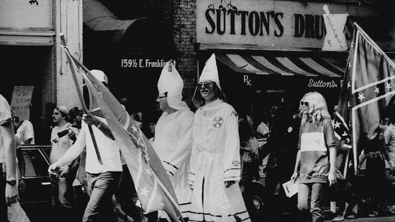 Imagem meramente ilustrativa de ato da Ku Klux Klan - Divulgação