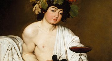 O Jovem Baco (Deus do vinho), por Caravaggio - Getty Images