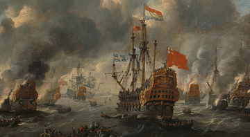 Batalha de Medway, em 1667 - Getty Images