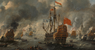 Batalha de Medway, em 1667 - Getty Images