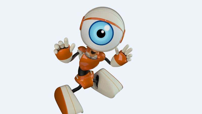Robô é mascote do programa - Divulgação: TV Globo