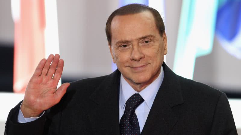 Silvio Berlusconi em aparição pública - Getty Image