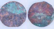 Lingotes da Idade do Bronze em forma de disco - Divulgação