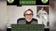 Montagem contendo Lady Gaga em videochamada com presidente Jair Bolsonaro - Divulgação / Redes sociais