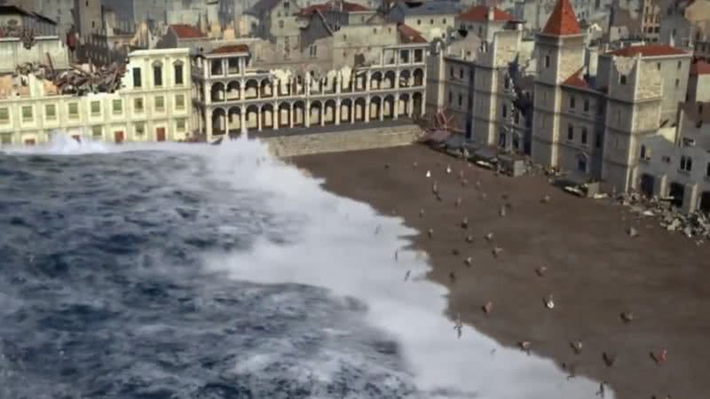 Simulação do trágico terremoto de Lisboa - Divulgação/Youtube/Smithsonian