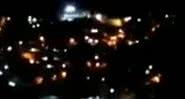 Imagem da queda do suposto OVNI que teria caído em Magé, no Rio de Janeiro - Divulgação/Twitter