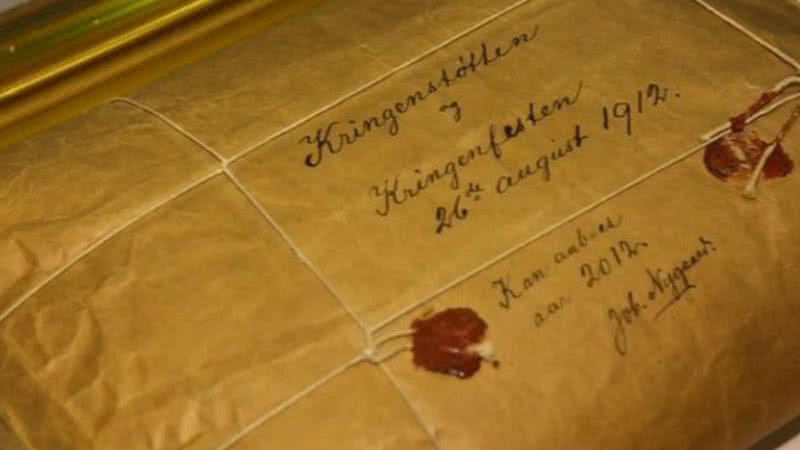O pacote de 100 anos - Divulgação/Museu de Gudbrandsdal