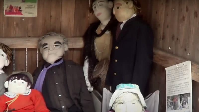 Em Nagoro, Japão, as pessoas são substituídas por bonecos - Divulgação/Youtube/Weird Explorer