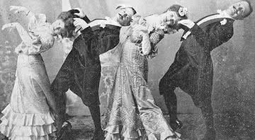 Dança bizarra da Era Vitoriana - Domínio Público