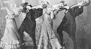 Dança bizarra da Era Vitoriana - Domínio Público