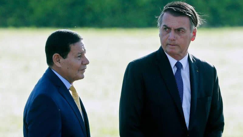 Presidente e vice-presidente vêm soltado farpas desde o inicio da campanha - Sérgio Lima