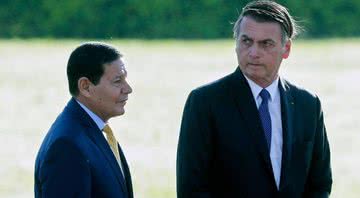 Presidente e vice-presidente vêm soltado farpas desde o inicio da campanha - Sérgio Lima