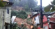 Deslizamento em Angra dos Reis, Rj - Divulgação/Facebook